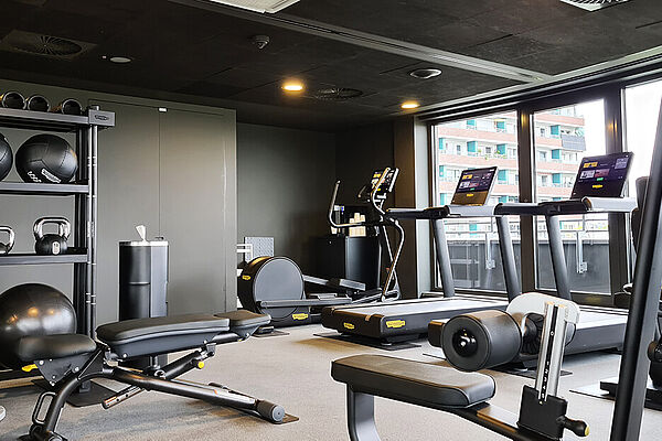 Fitness studio integration Hotel SANA Berlin