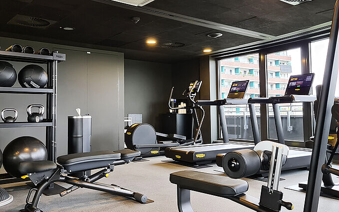 Fitness studio integration Hotel SANA Berlin Fitness studio integration Hotel SANA Berlin