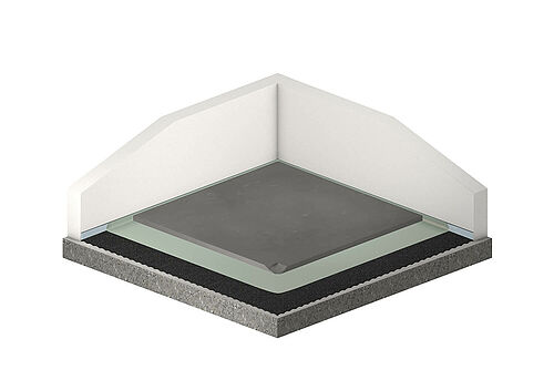 REGUPOL sound 47 under cement screed REGUPOL sound 47 under cement screed