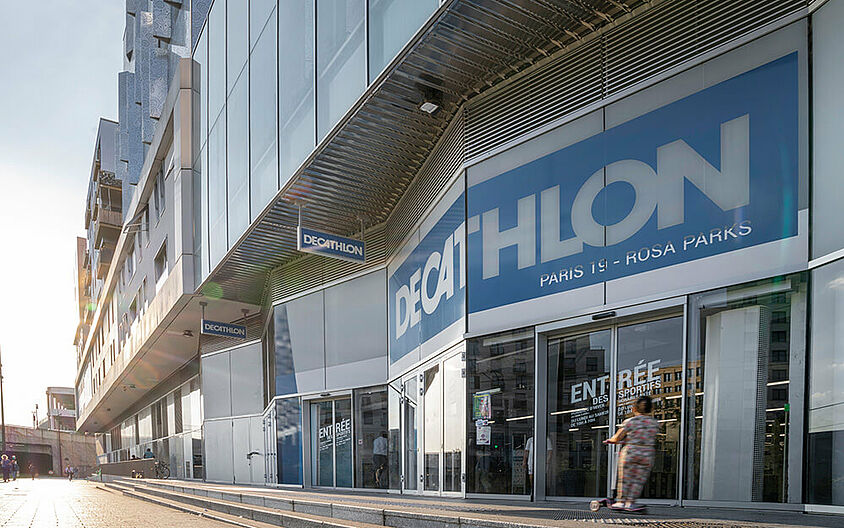 Conversion project Decathlon Rosa Parks Paris