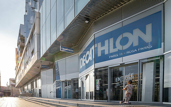 Conversion project Decathlon Rosa Parks Paris Conversion project Decathlon Rosa Parks Paris