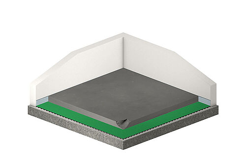 REGUPOL sound 17 under cement screed REGUPOL sound 17 under cement screed