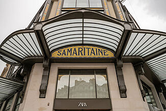 La Samaritaine department stores' in Paris.