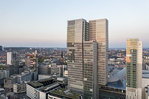 Four buildings combined into one quarter in a very small space Four buildings combined into one quarter in a very small space