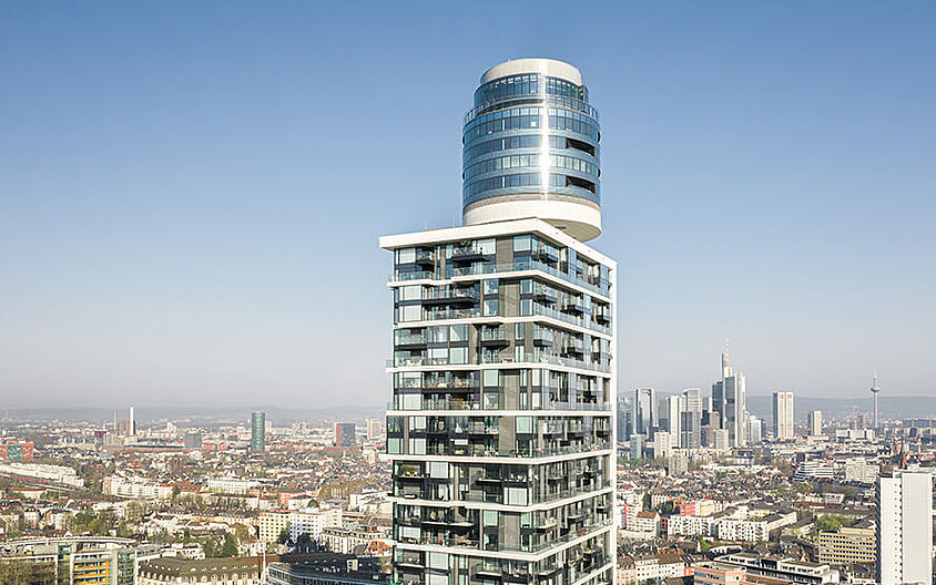Living at the highest level – Henninger Turm Frankfurt Living at the highest level – Henninger Turm Frankfurt