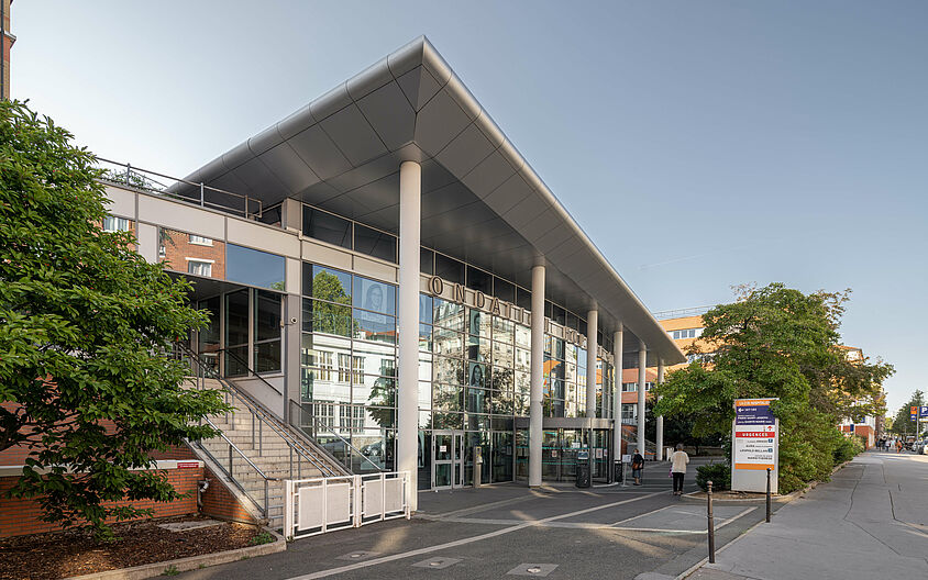 Structure-borne noise protection for the emergency room Structure-borne noise protection for the emergency room