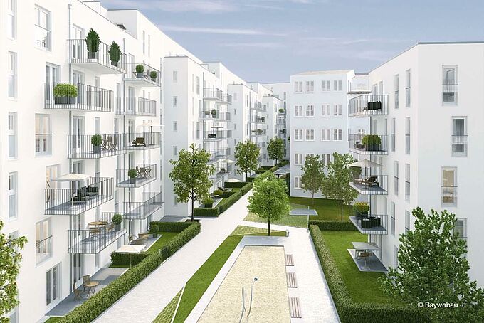 Housing estate Tassiloplatz Munich Housing estate Tassiloplatz Munich