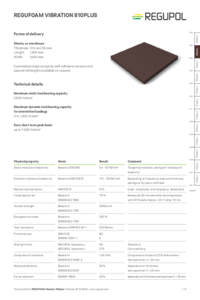 REGUFOAM vibration 810plus