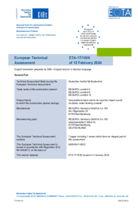 REGUPOL comfort ETA-17/1030