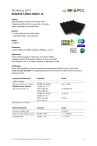 REGUPOL sonus curve 15