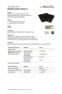 REGUPOL sonus curve 15