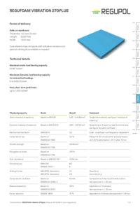 REGUFOAM vibration 270plus