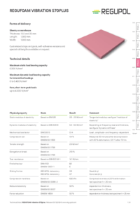 REGUFOAM vibration 570plus