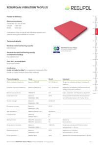 REGUFOAM vibration 740plus