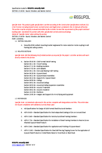 REGUPOL sonusclip DE90