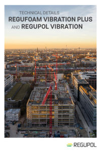 REGUPOL and REGUFOAM vibration ranges