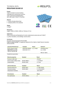 REGUFOAM sound 10